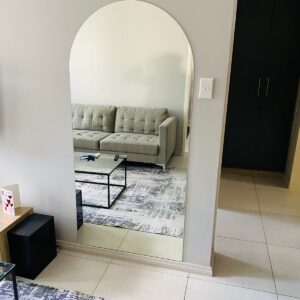 Arch frameless mirrors